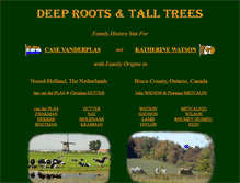 Tablet Screenshot of deeprootstalltrees.com